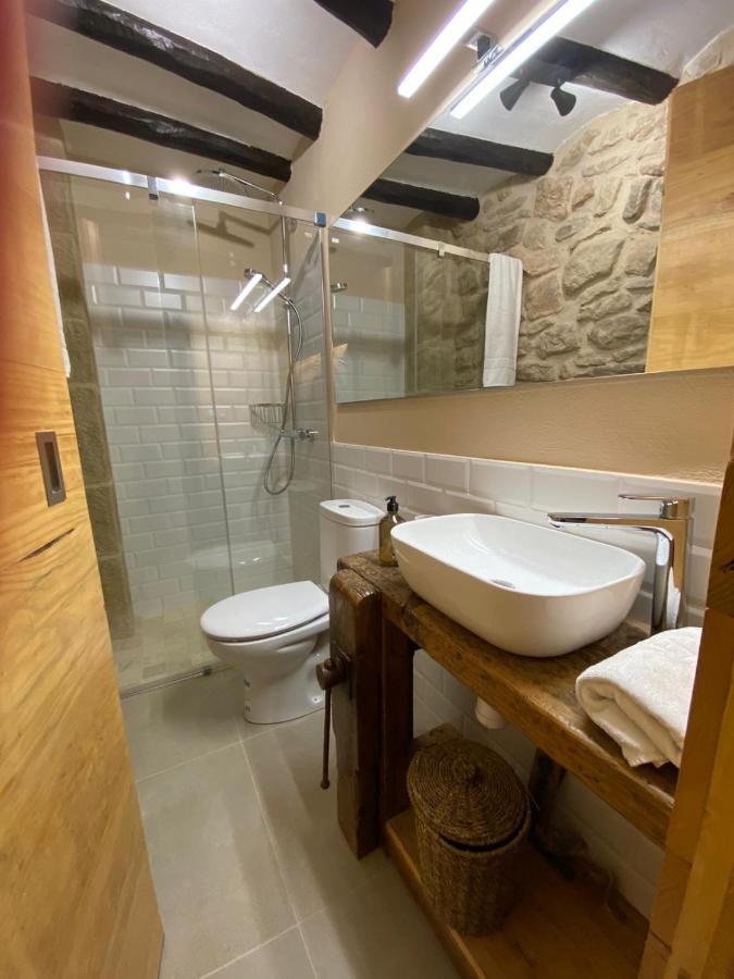 Torre del ComptePrecioso Loft Rural Con Estufa De Lena Panoramicaアパートメント エクステリア 写真