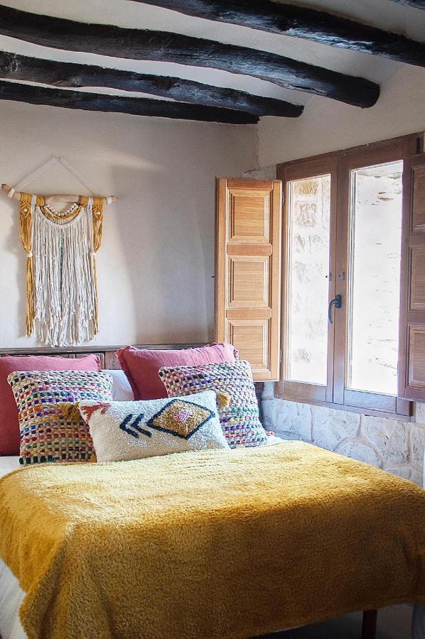 Torre del ComptePrecioso Loft Rural Con Estufa De Lena Panoramicaアパートメント エクステリア 写真