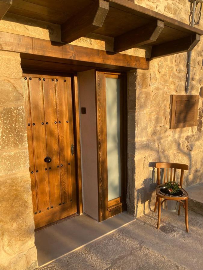 Torre del ComptePrecioso Loft Rural Con Estufa De Lena Panoramicaアパートメント エクステリア 写真
