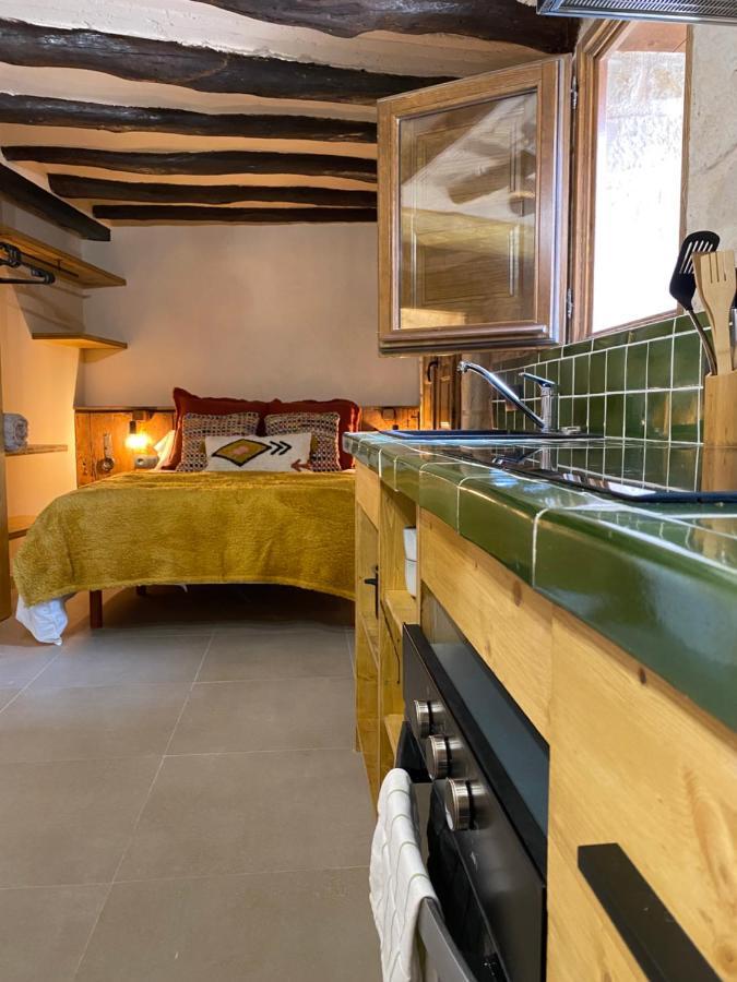 Torre del ComptePrecioso Loft Rural Con Estufa De Lena Panoramicaアパートメント エクステリア 写真