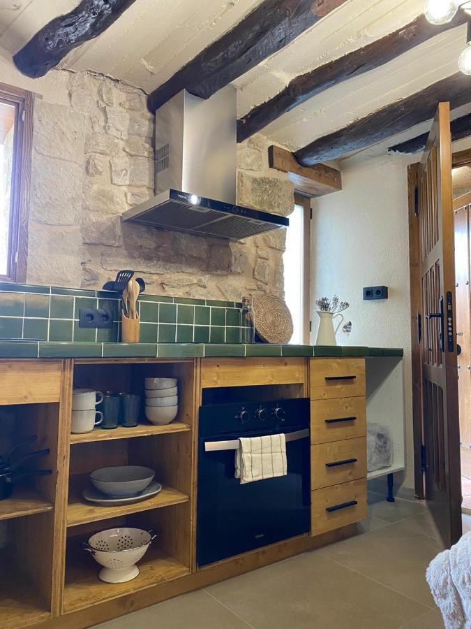 Torre del ComptePrecioso Loft Rural Con Estufa De Lena Panoramicaアパートメント エクステリア 写真